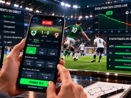 Paris sportifs en direct : pourquoi les cotes changent-elles pendant un match ?