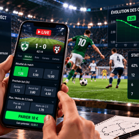 Paris sportifs en direct : pourquoi les cotes changent-elles pendant un match ?