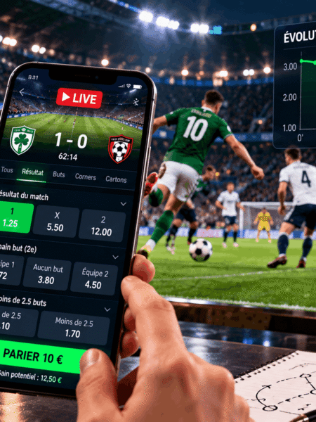 Paris sportifs en direct : pourquoi les cotes changent-elles pendant un match ?